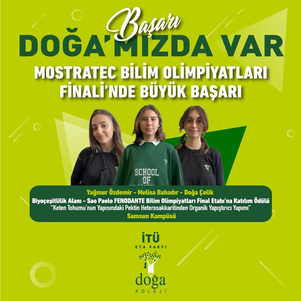 Mostratec Bilim Olimpiyatları'nda Doğa Harikalarının başarı geleneği sürüyor - 3