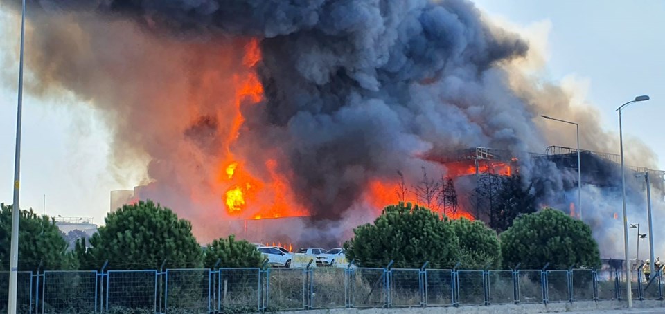 Tuzla'da fabrika yangını - 3