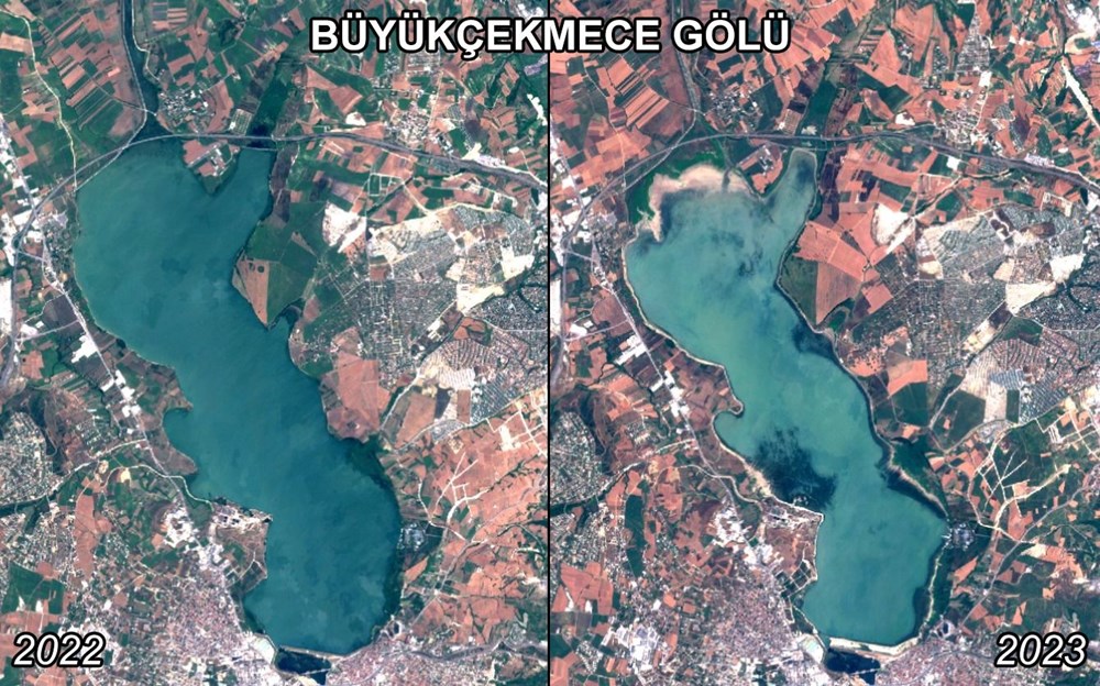 İstanbul'a su sağlayan barajların yüzey alanı geçen yıla göre yüzde 18 küçüldü - 1