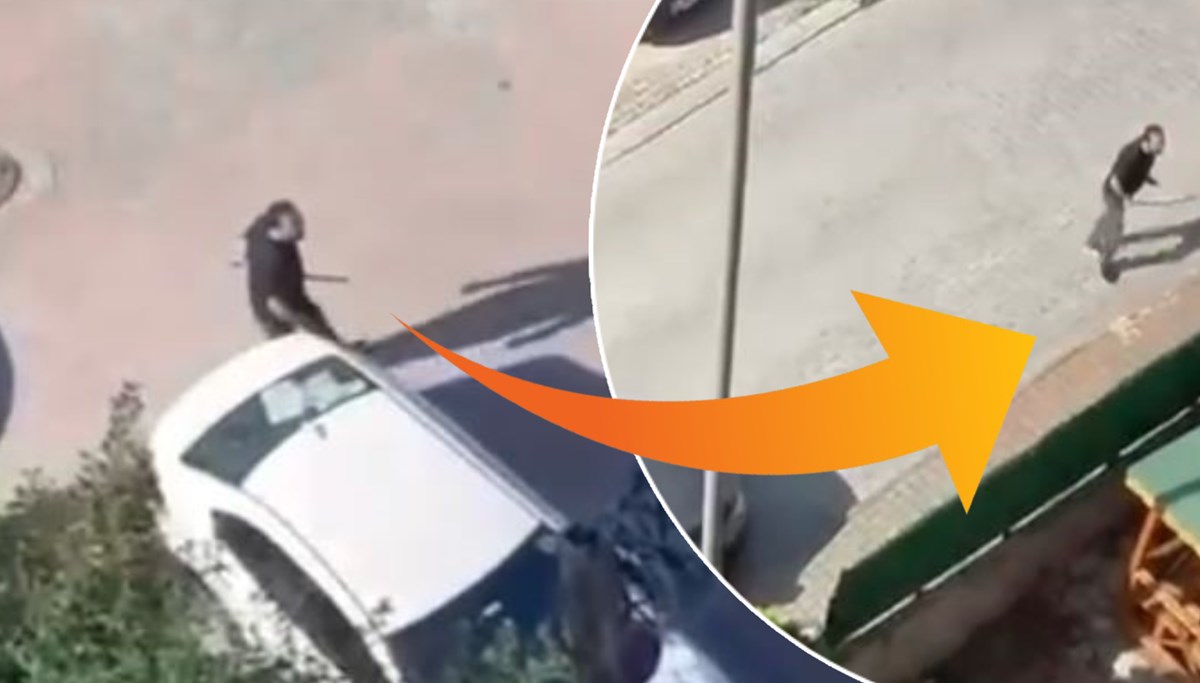 Büyükçekmece'de sitede korku dolu anlar Büyükçekmece'de sitede korku dolu anlar