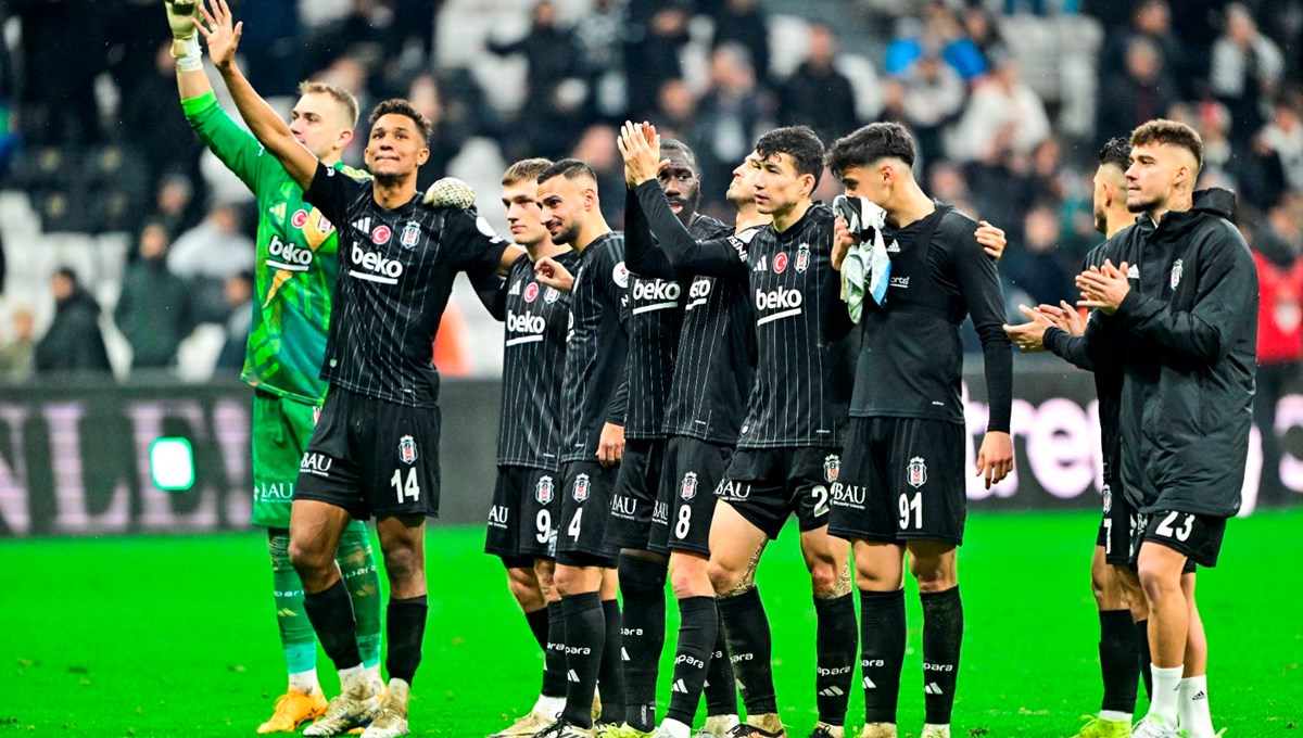 Beşiktaş, Süper Lig'de 3 maç sonra galibiyete ulaştı