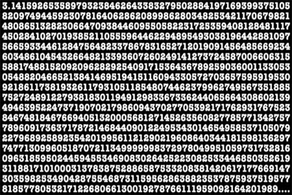 How Do We Know That Pi Is Infinite? Some have memorized the number Pi as 22 divided by 7 because they have trouble remembering the digits. Although the result of the division operation does not contain one hundred percent accuracy, it is considered 99.96% accurate, which is sufficient for practical applications.