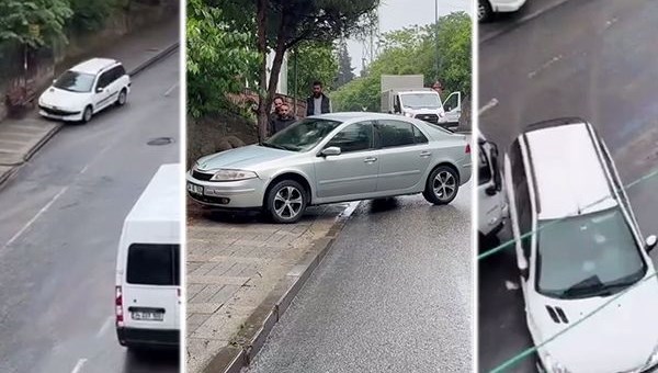 Üsküdar'da mazot sızıntısı