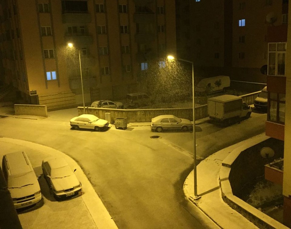 Erzurum ve Ardahan'da kar yağışı - 1