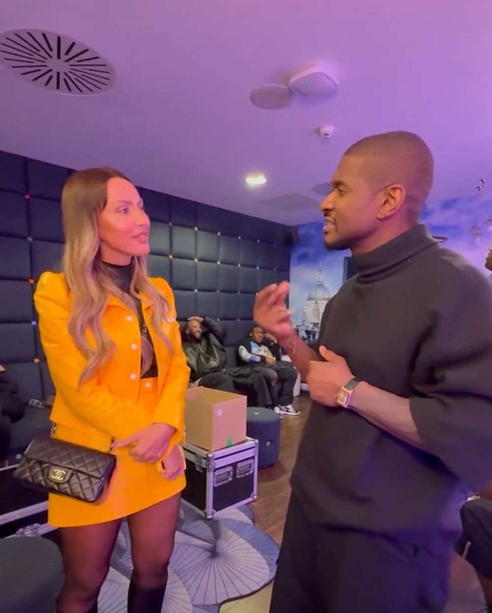 Hadise dünyaca ünlü şarkıcı Usher ile bir arada: Yaşayan efsane - 4