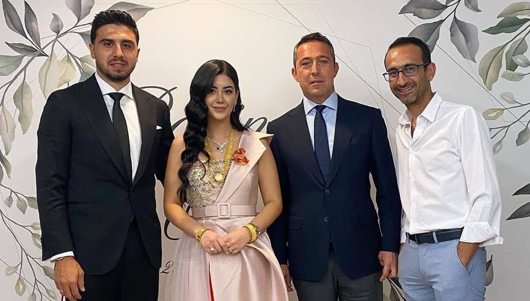 Ozan Tufan ile Rojin Haspolat nişanlandı