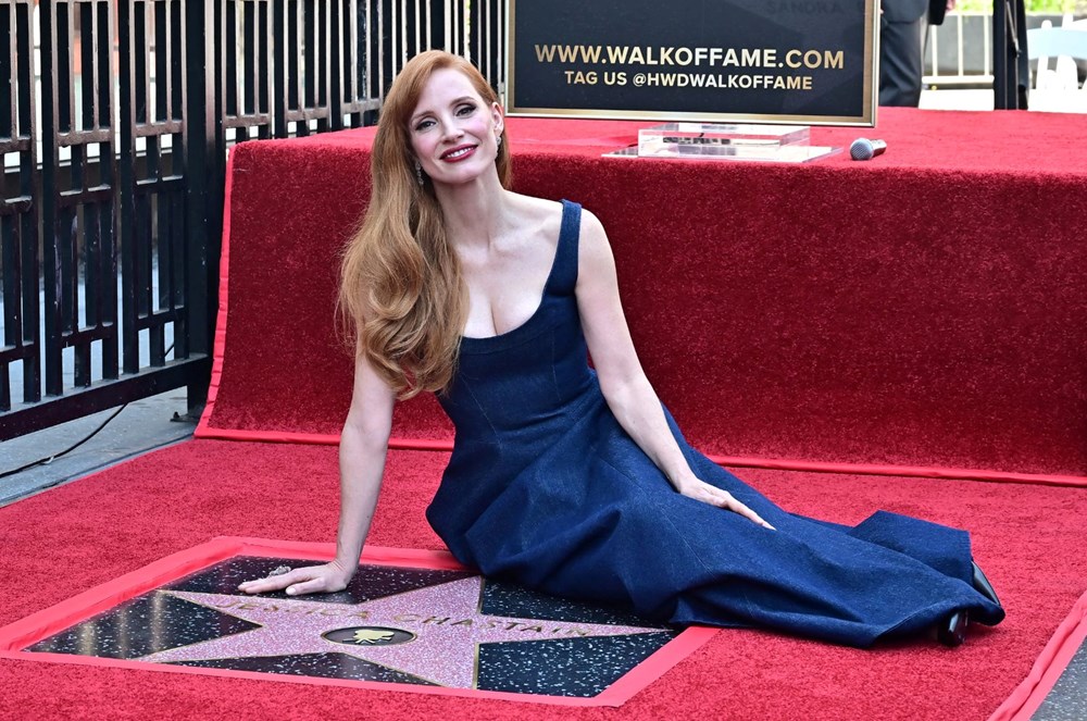 Jessica Chastain, Hollywood Şöhretler Kaldırımı’nda yıldız sahibi oldu - 2