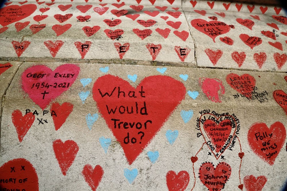 Covid-19 kurbanlarının anısına 150 bin kalp - 48