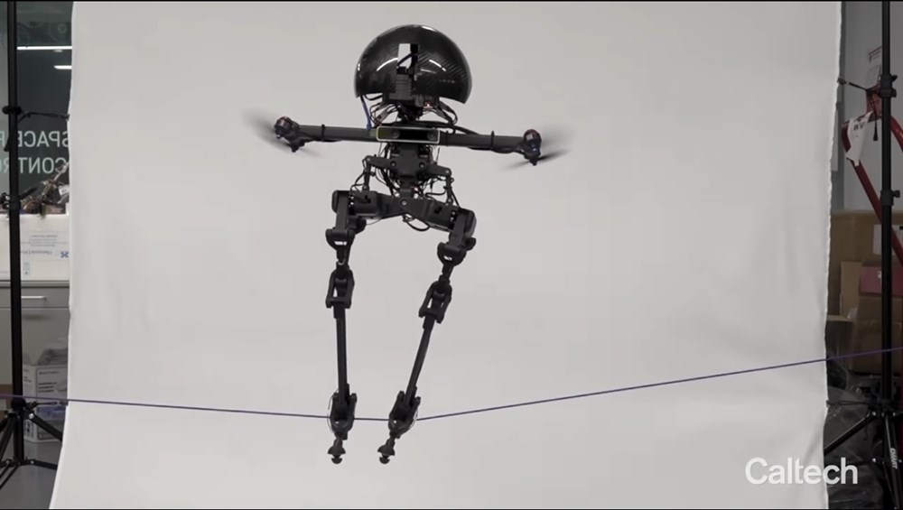 Robot terbang yang dikembangkan: Leo - 7