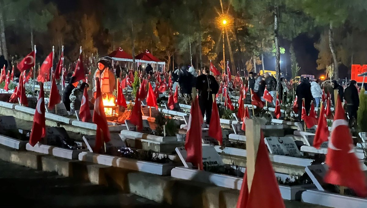 Depremde hayatını kaybedenler dualarla yad edildi