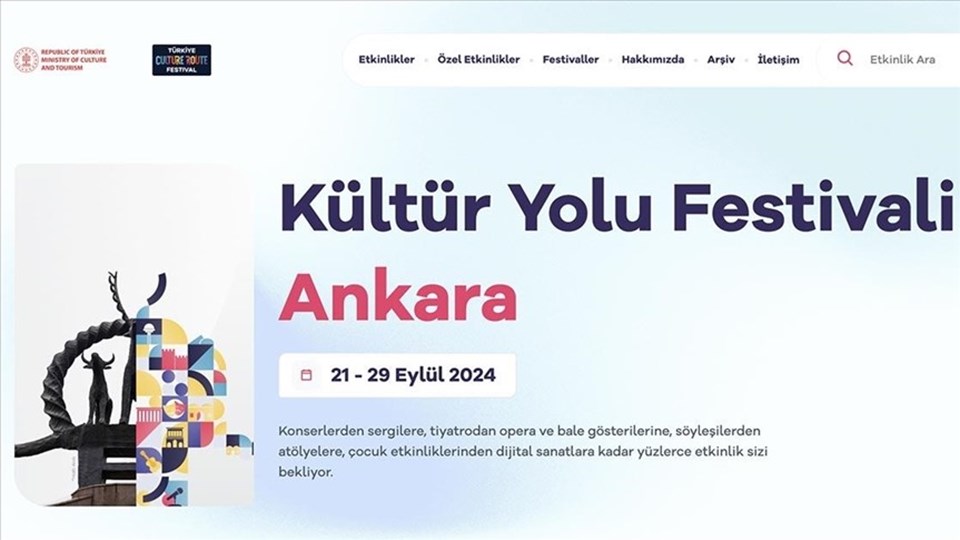 Ankara Kültür Yolu Festivali 21 Eylül'de başlıyor - 1