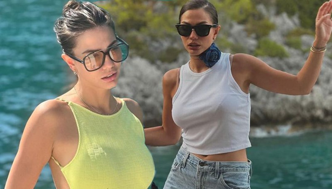 Demet Özdemir tatil paylaşımlarına devam ediyor