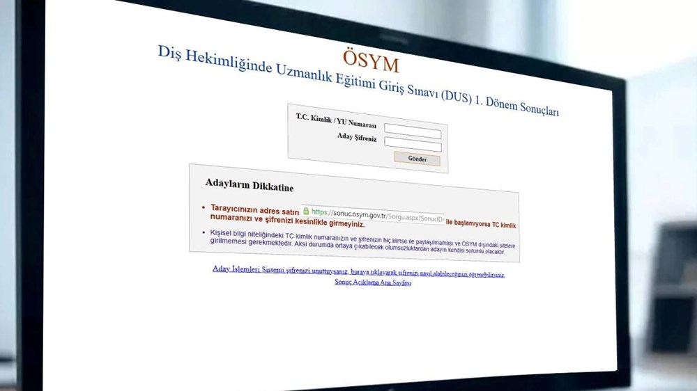 ÖSYM'den açıklama geldi: DUS sonuçları açıklandı mı, ne zaman açıklanacak? - 1