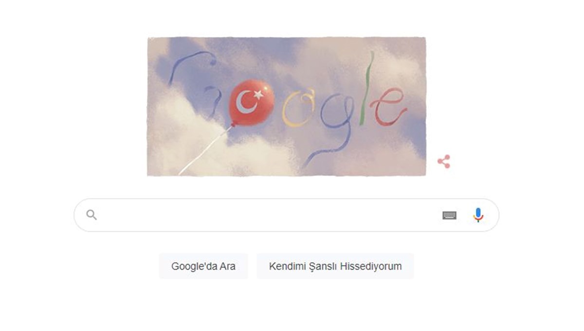 Google'dan 23 Nisan'a özel doodle