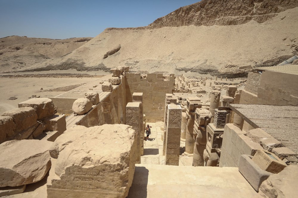 Mısır'ın kadın firavunu Hatşepsut'un tapınağı - 20