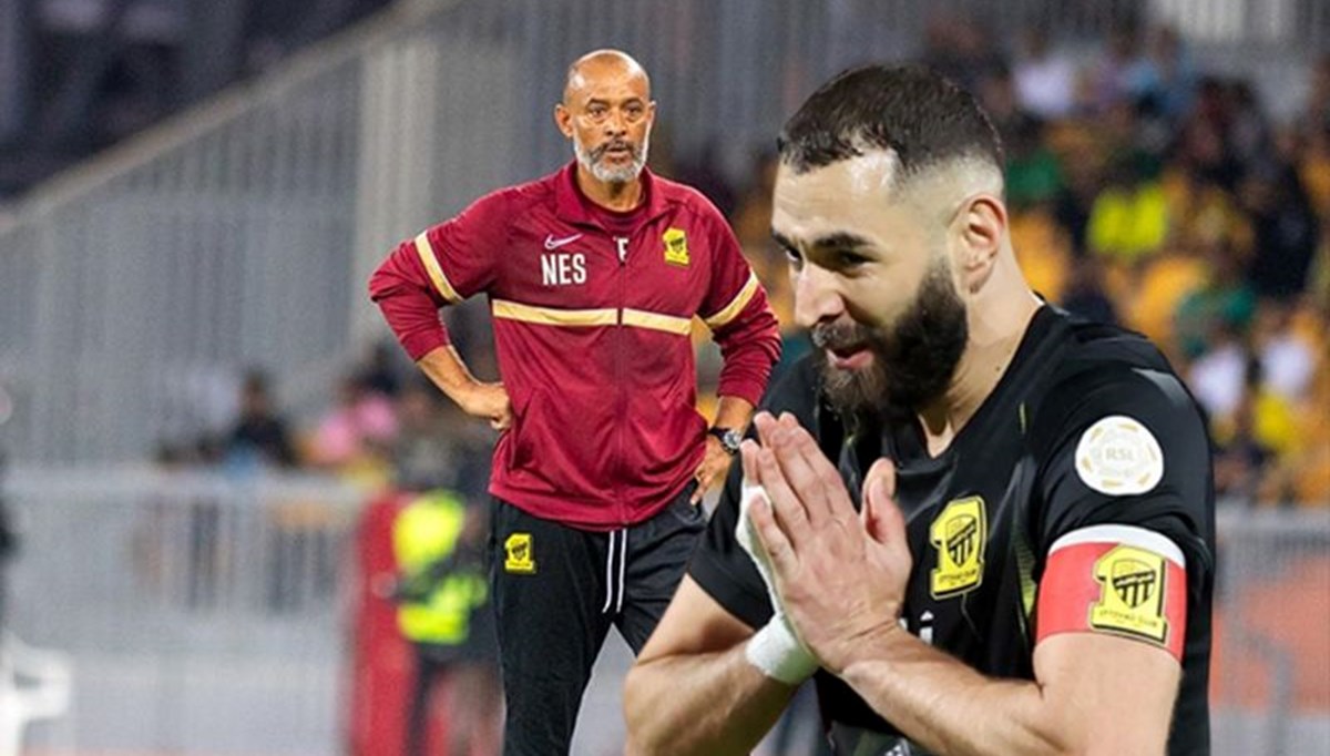 Benzemalı El-İttihad'da fatura Nuno Espirito Santo'ya kesildi Benzemalı El-İttihad'da fatura Nuno Espirito Santo'ya kesildi
