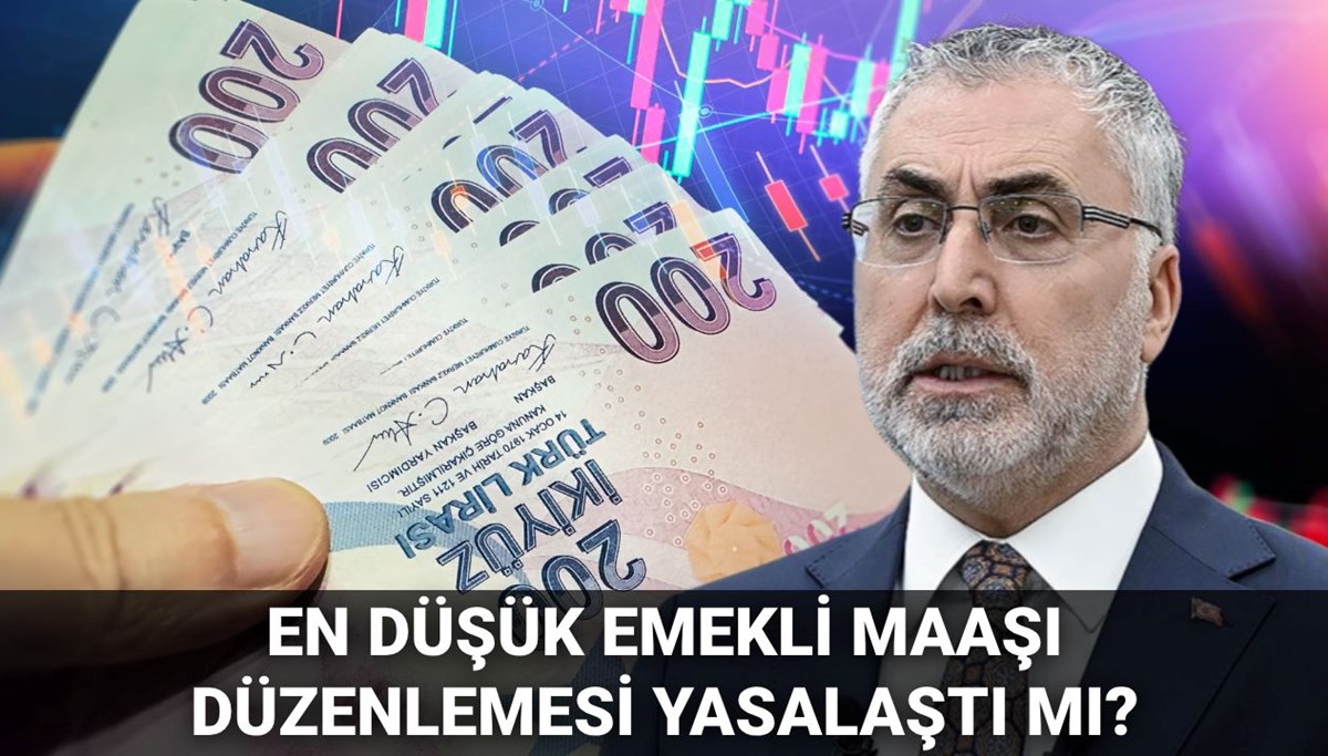 En düşük emekli maaşı düzenlemesi 2025: En düşük emekli maaşı zammı yasalaştı mı, ne kadar oldu? Resmi Gazete’de yayımlandı mı?