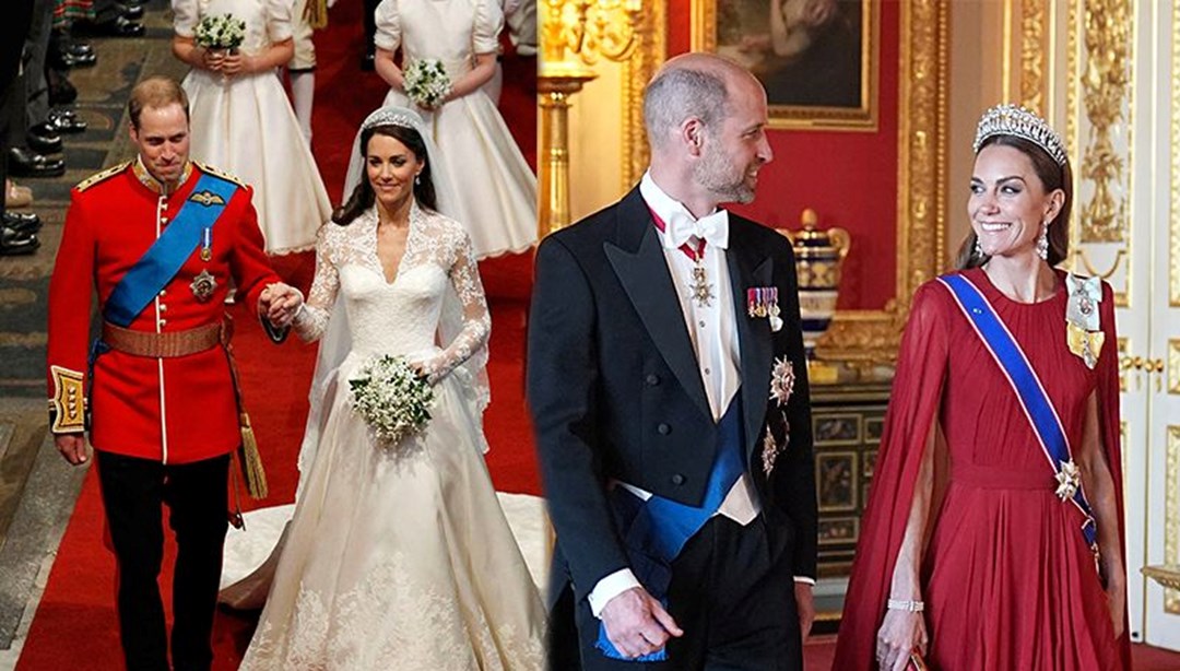 Prenses Kate'in elbisesindeki gizli detaylar