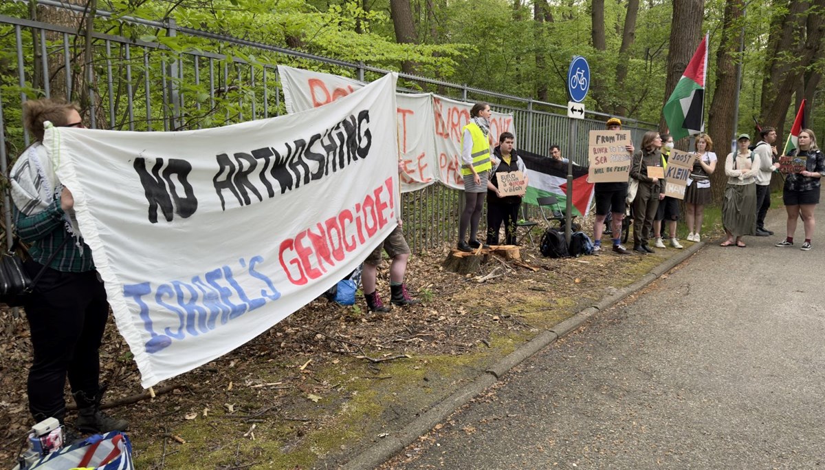 Hollanda'da kamu yayıncısına İsrail protestosu: Eurovision'u yayınlamama