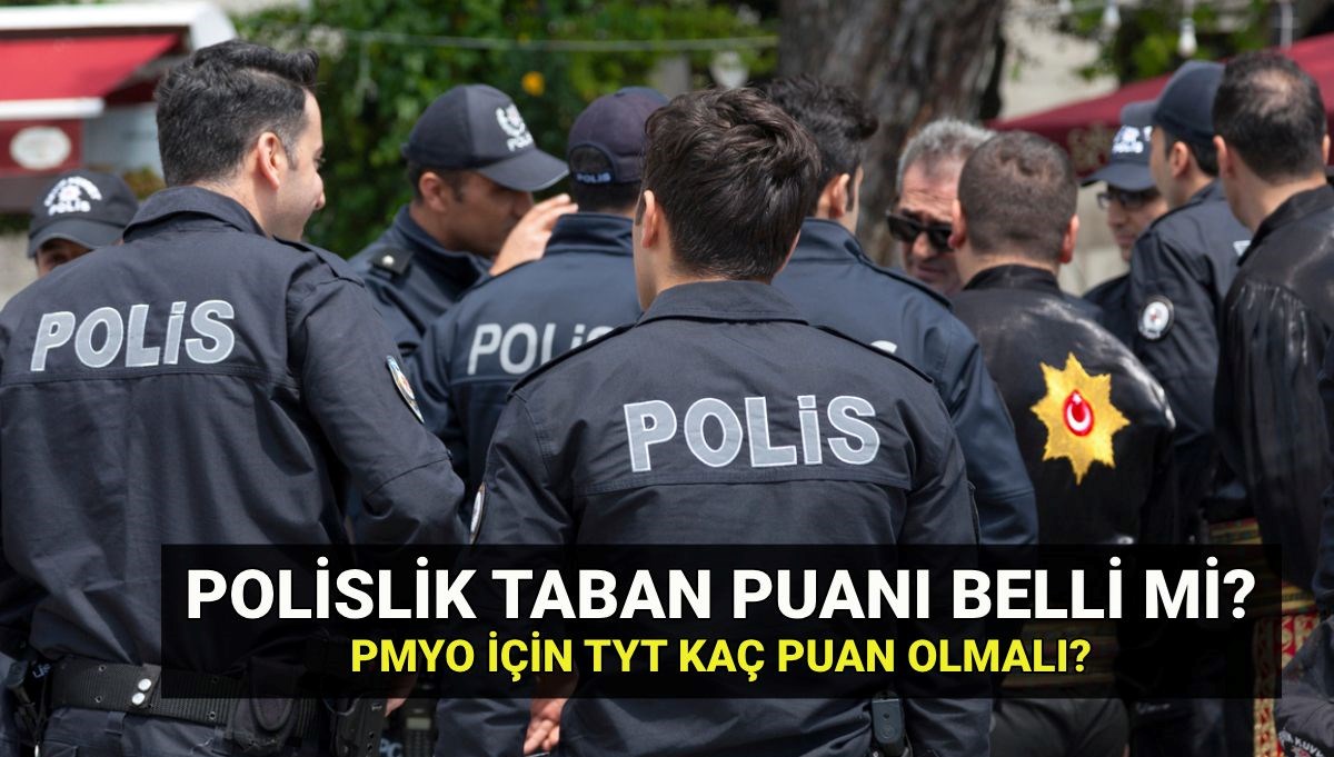 Polislik taban puanı 2025: PMYO için TYT puanı kaç olmalı? PMYO kontenjan belli mi? Polislik taban puanı 2025: PMYO için TYT puanı kaç olmalı? PMYO kontenjan belli mi?