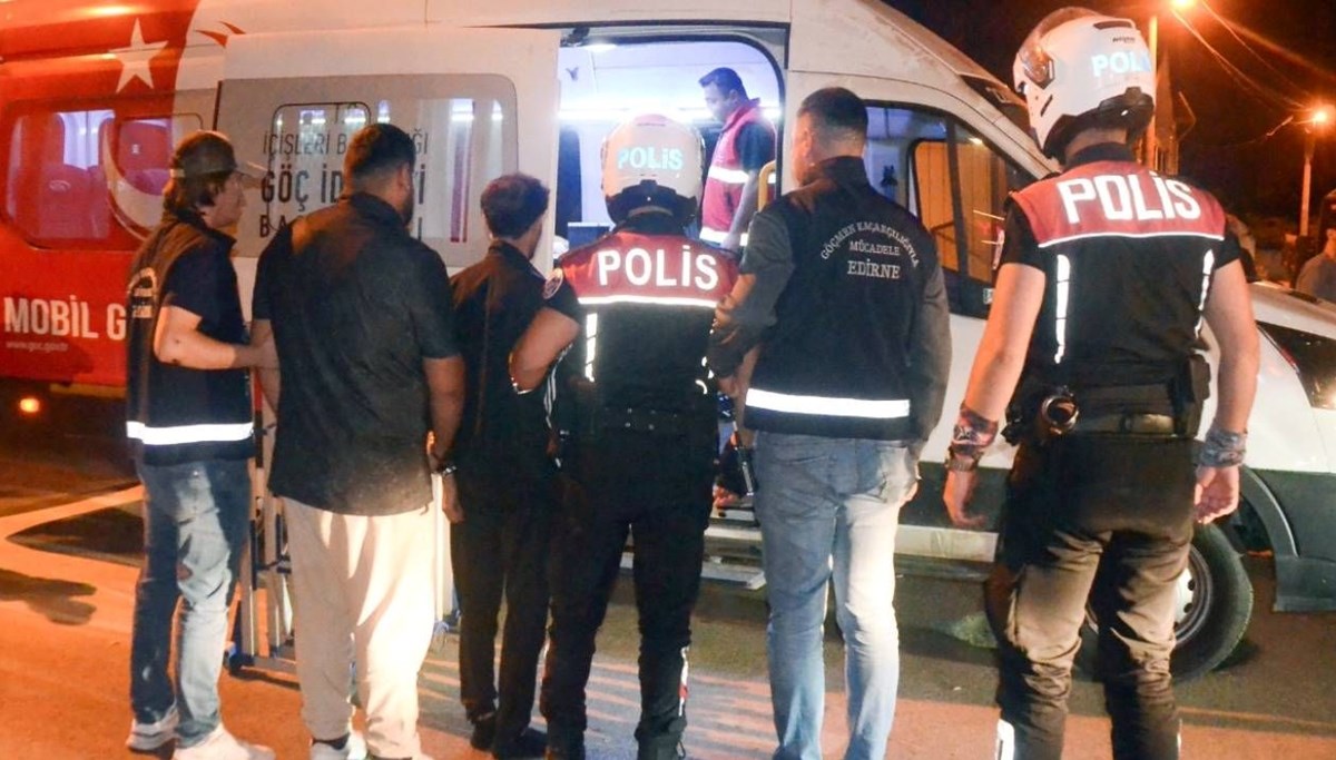 5 düzensiz göçmen yakalandı