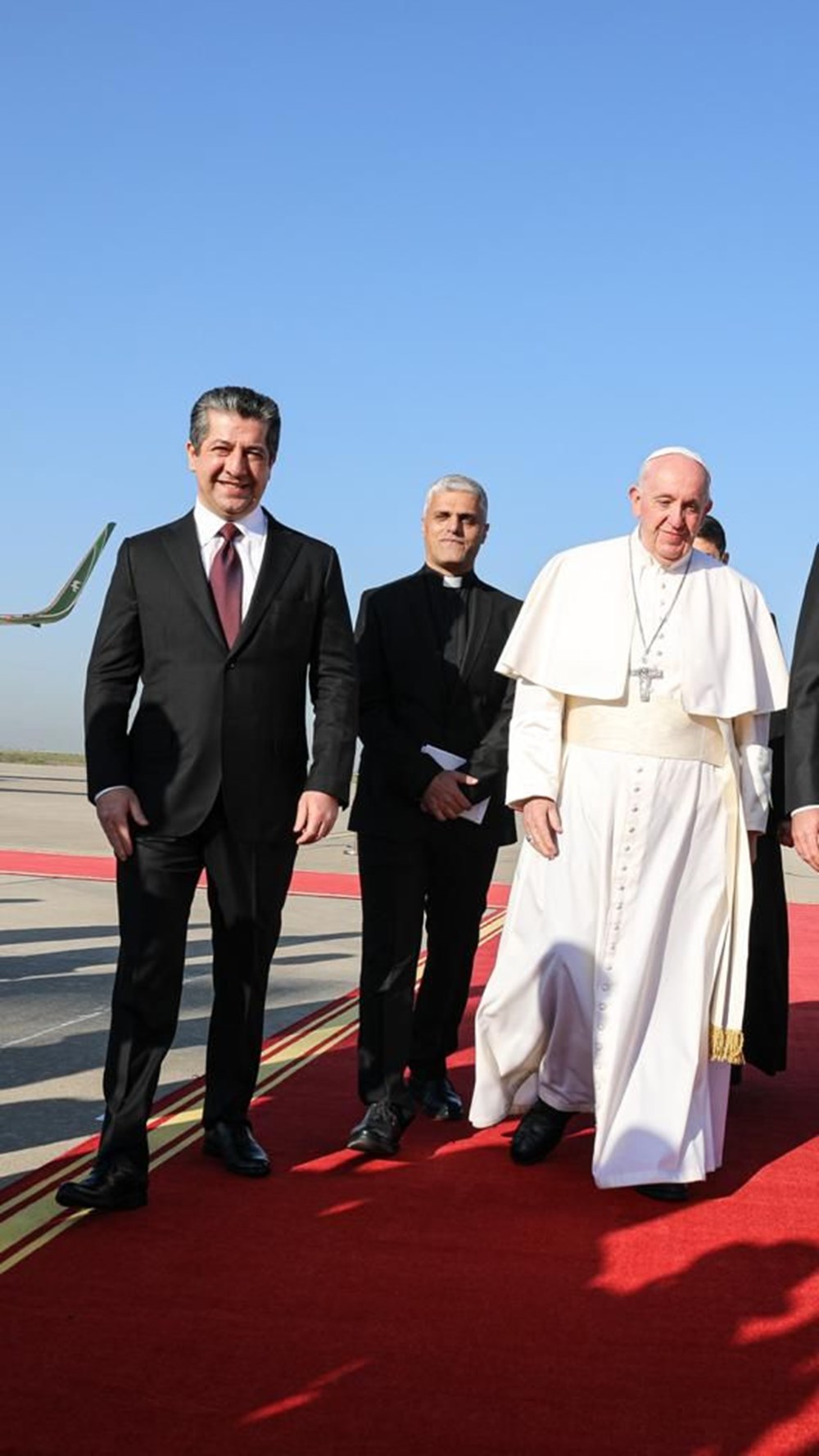 Tarihi ziyarette üçüncü gün: Papa Kürt lider ile görüştü - 3