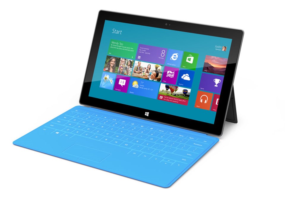 Microsoft'tan yeni tablet bilgisayar - 1