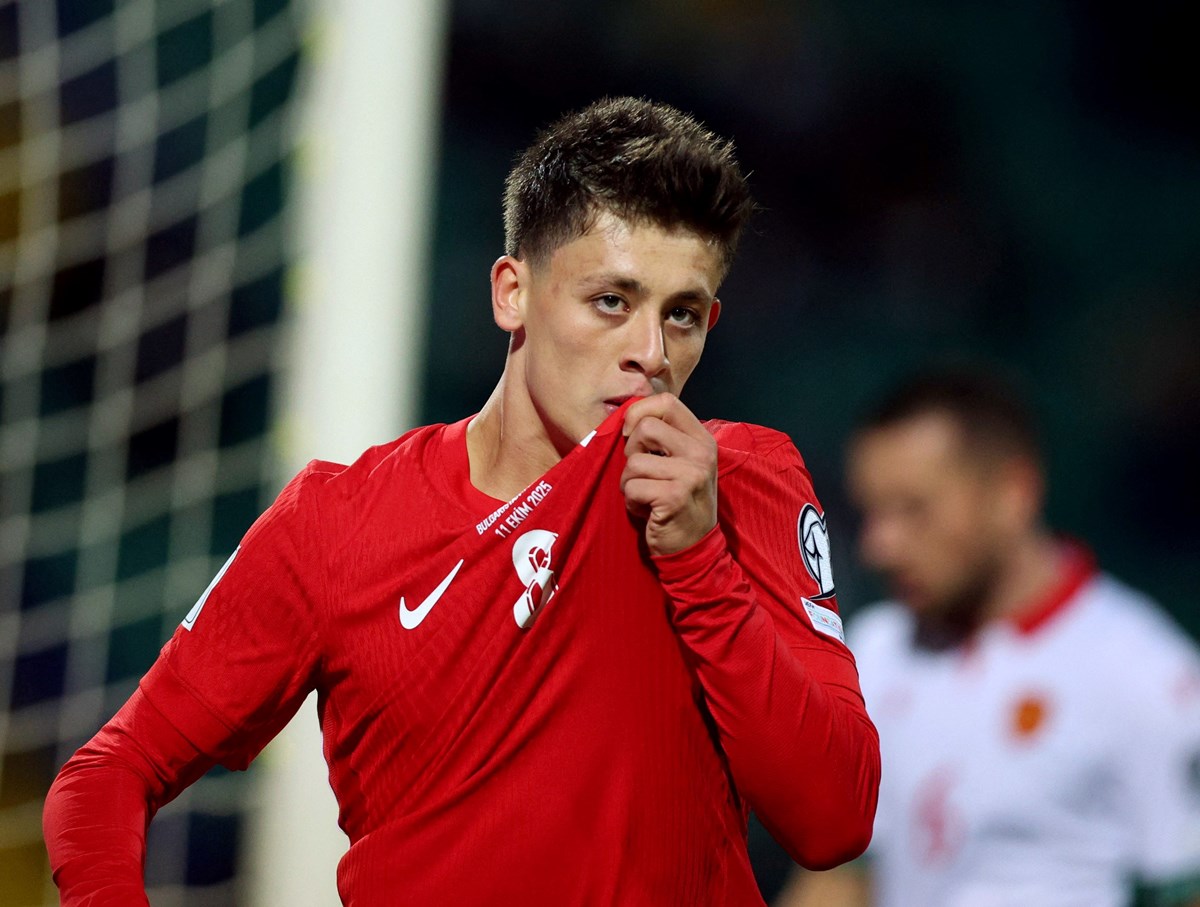 Arda Güler gol sevinci