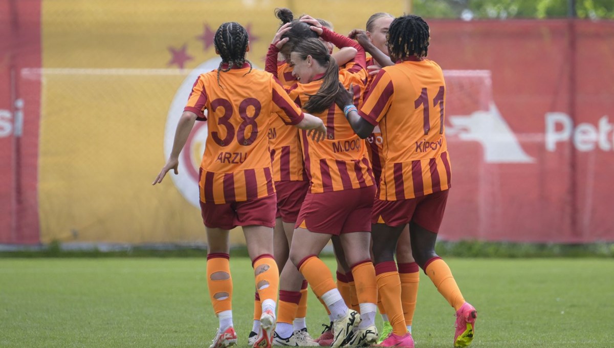 Kadın Futbol Süper Ligi'nde şampiyonu Galatasaray