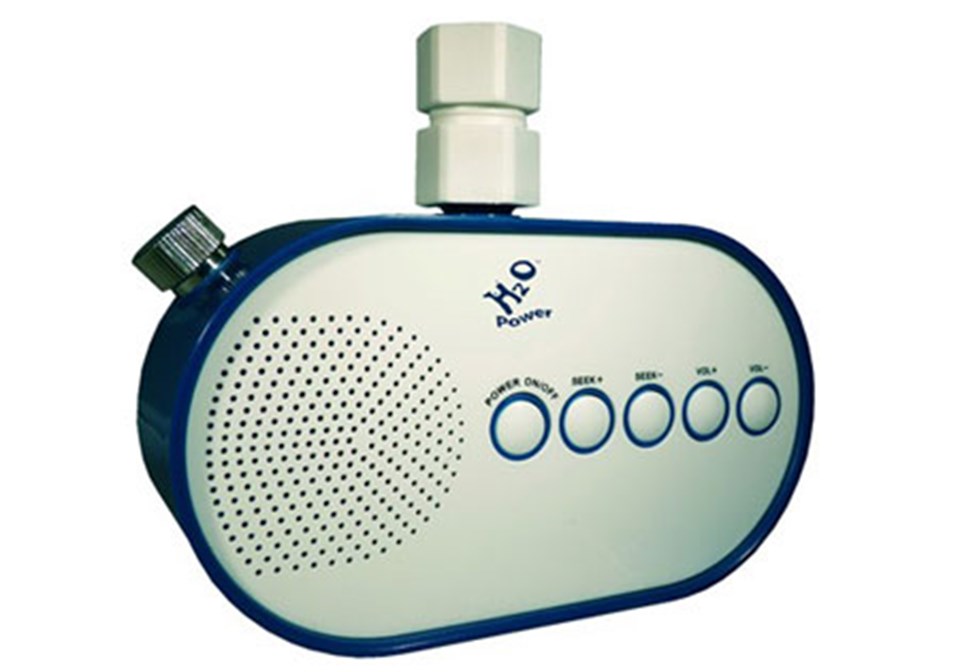 Duşta ve duşla çalışan radyo - 1