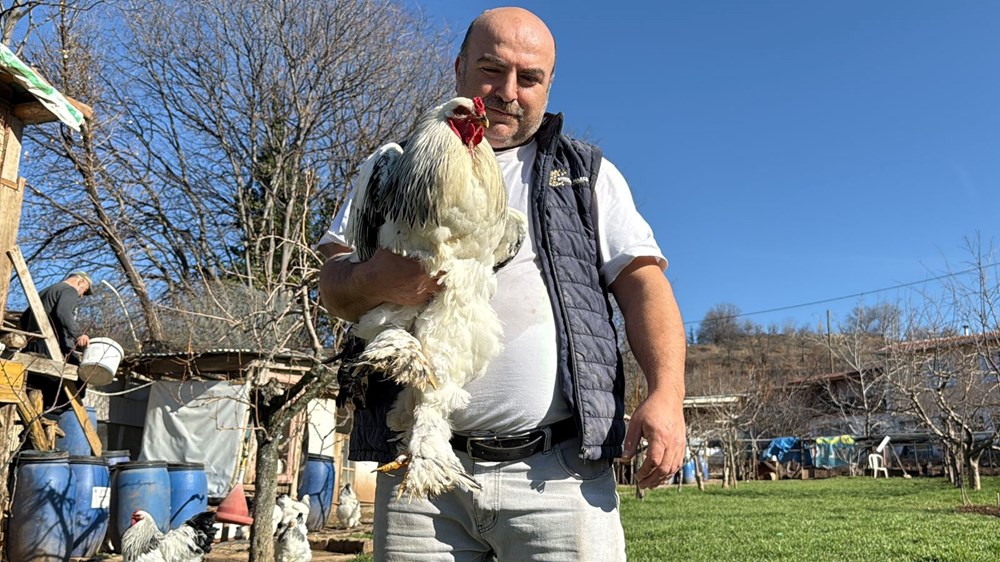 22 yıl önce hobi olarak başladı: Evinin bahçesini çiftliğe dönüştürdü - 6