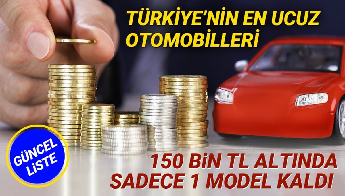 Türkiye'de 2021 yılında satılan en ucuz sıfır otomobiller