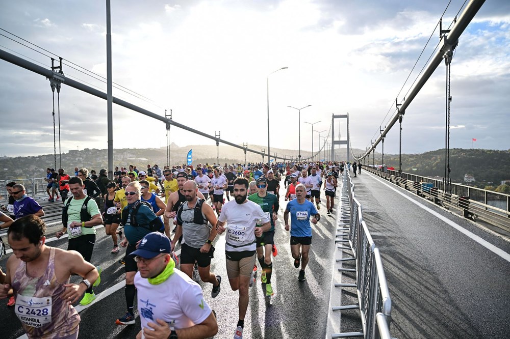 46. İstanbul Maratonu'nun kazanını belli oldu: Halk koşusu başladı - 4