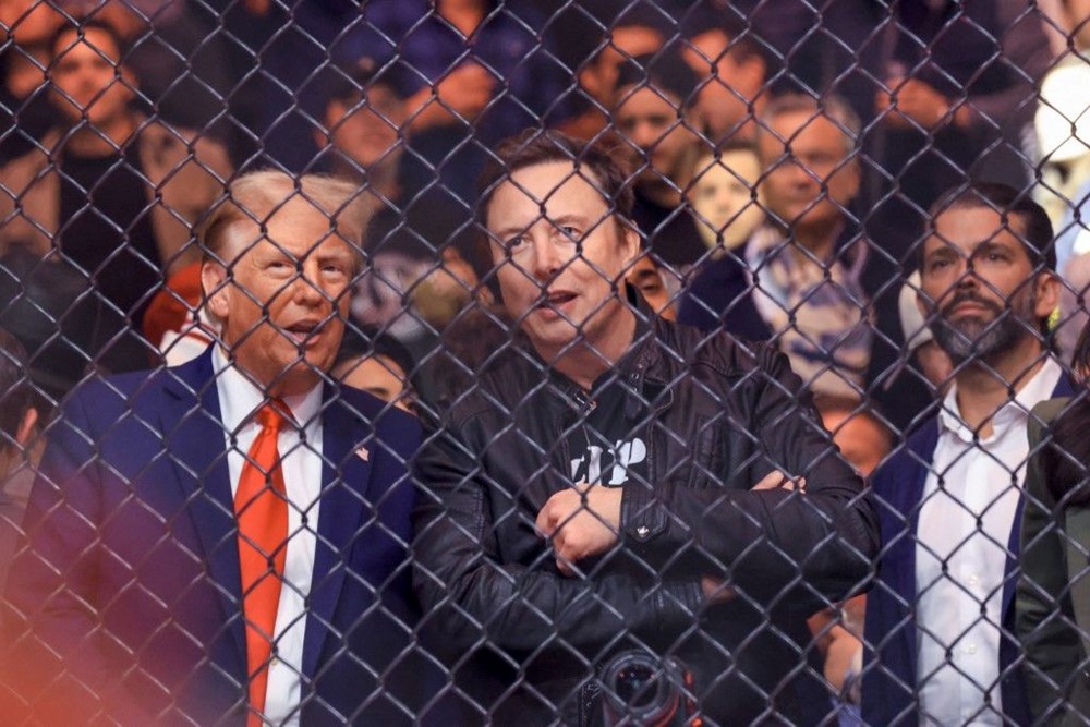 Trump seçim zaferini UFC şampiyonasında kutladı: Musk yine yalnız bırakmadı! - 4