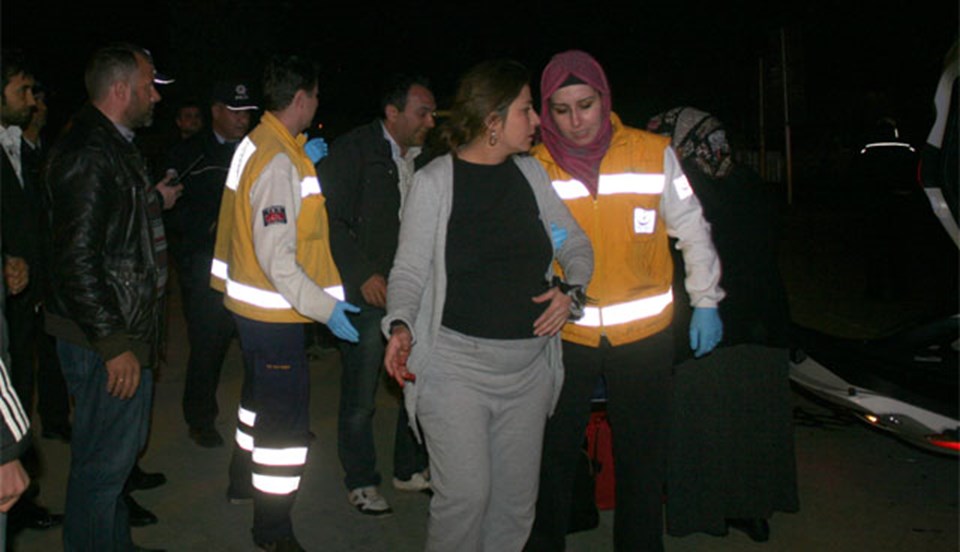 Ablasını doğuma götürüken kaza yaptı - 1