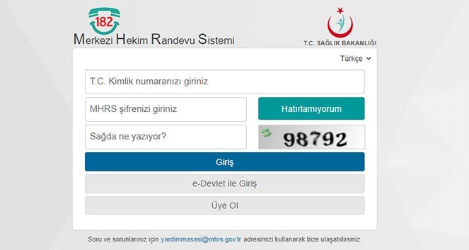 Mhrs Randevu Alma Taktiği / Mhrs Randevusu Nasil Alinir 2019 Mhrs ...