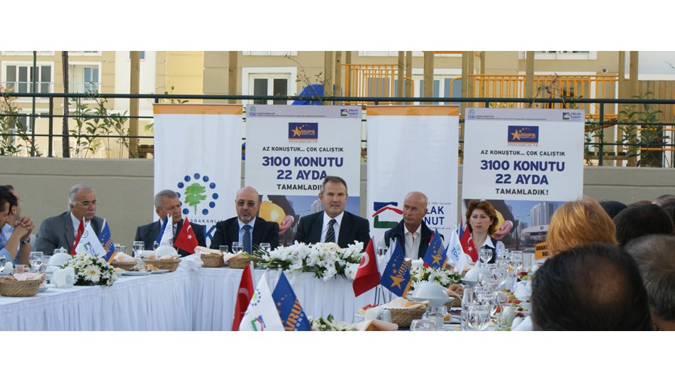 Rekor sürede anahtar teslim!