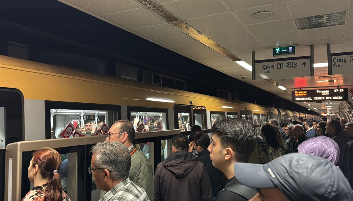 Üsküdar-Samandıra Metro Hattı’nda arıza: Çalışmalar sürüyor