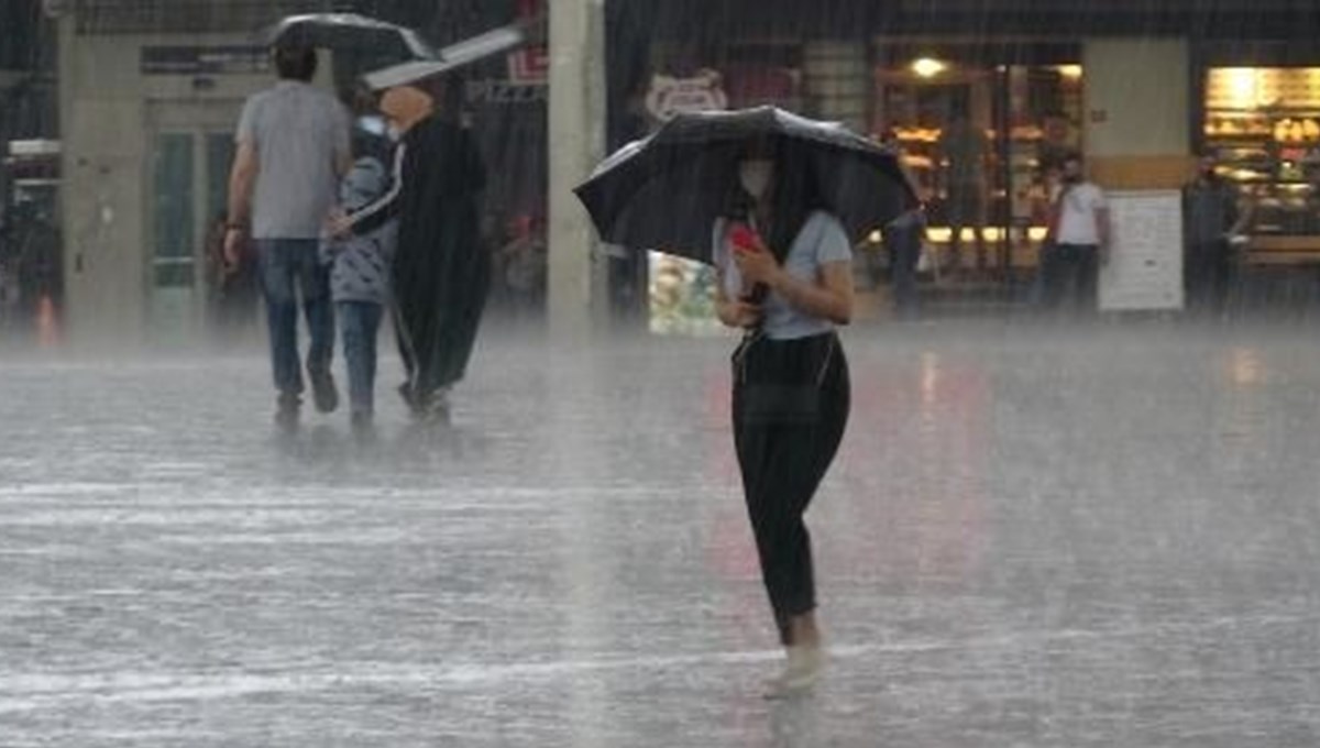 Marmara'da gök gürültülü yağmur