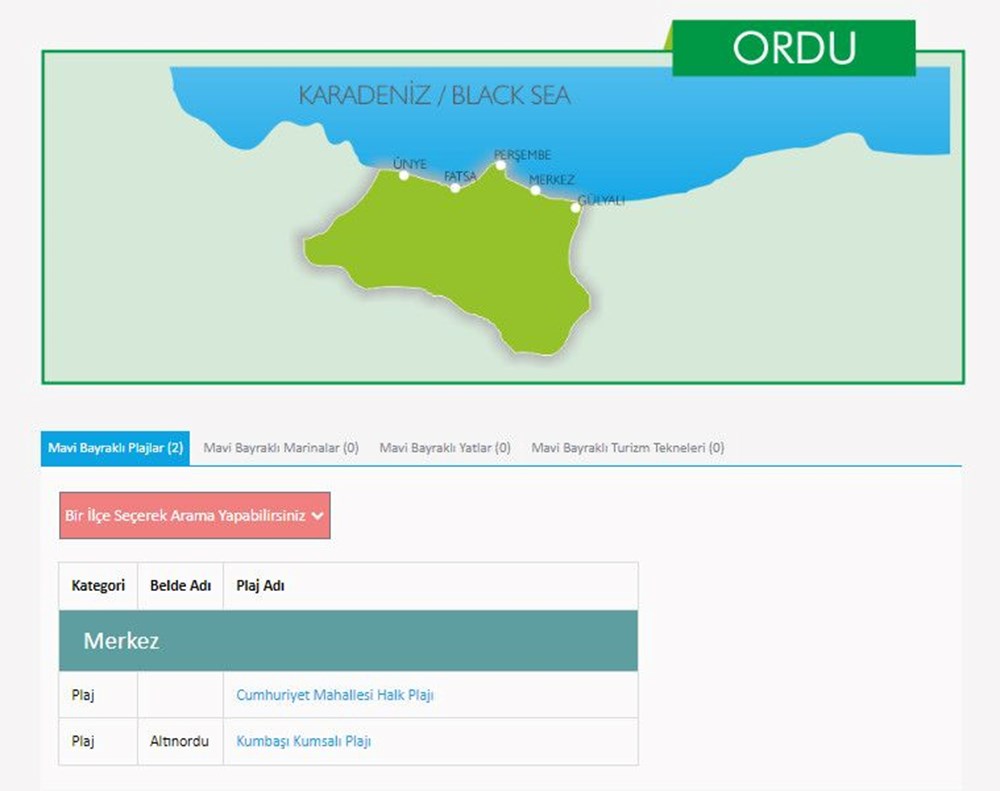 Türkiye'nin mavi bayraklı plajları: 2024 yılı güncel listesi (En iyi sahiller ve plajlar) - 67