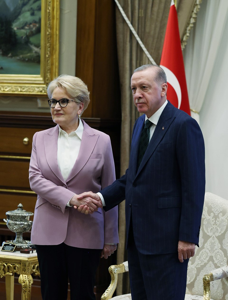 Cumhurbaşkanı Erdoğan, Meral Akşener ile görüştü - 2