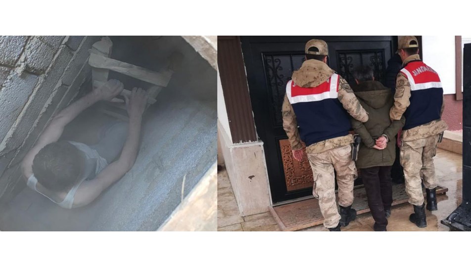 Depremde cezaevinden firar etti, 8 yıl sonra evinde gizli bölmede yakalandı