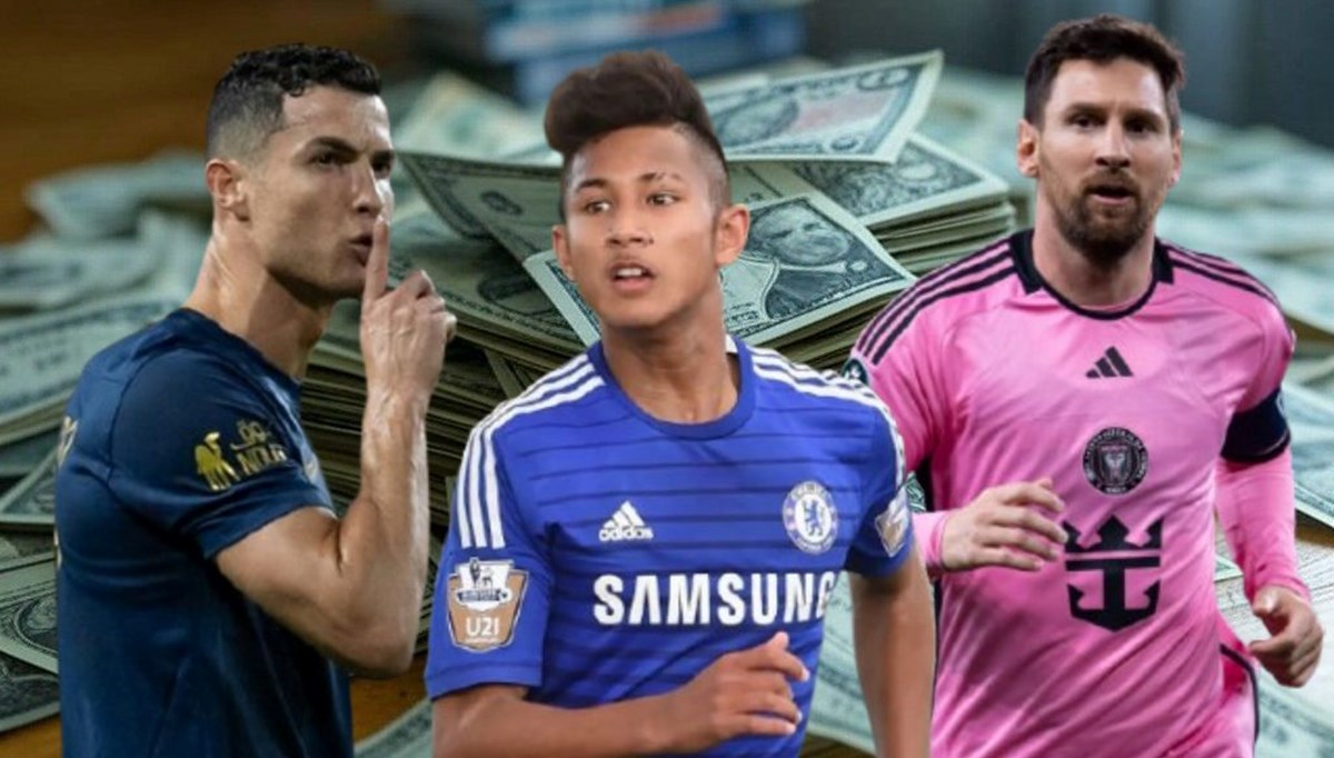 Dünyanın en zengin futbolcuları belli oldu: Listenin ilk sırasındaki isim şaşırttı! Serveti Ronaldo ve Messi'nin 23 katı Dünyanın en zengin futbolcuları belli oldu: Listenin ilk sırasındaki isim şaşırttı! Serveti Ronaldo ve Messi'nin 23 katı