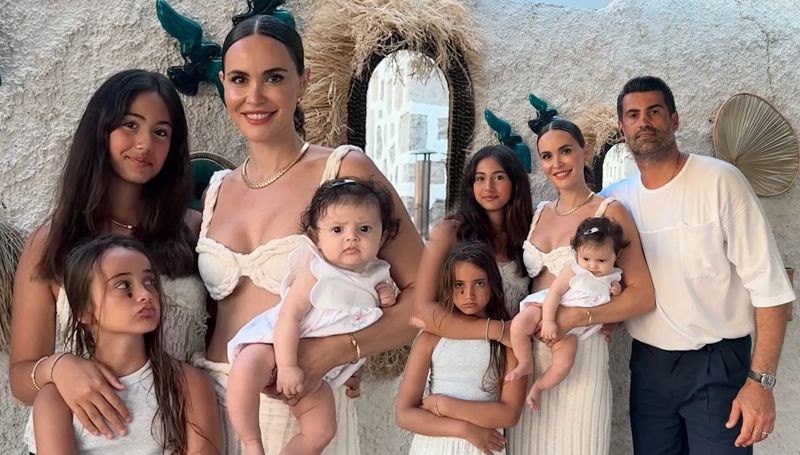 Zeynep Demirel'den mutlu aile pozları