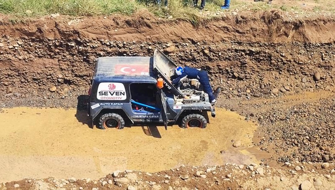 Giresun'da Türkiye Off-Road Şampiyonası yarışı yapıldı