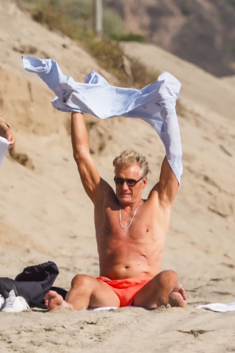 Rocky filminin yıldızı Dolph Lundgren 38 yaş küçük nişanlısıyla tatilde - 8