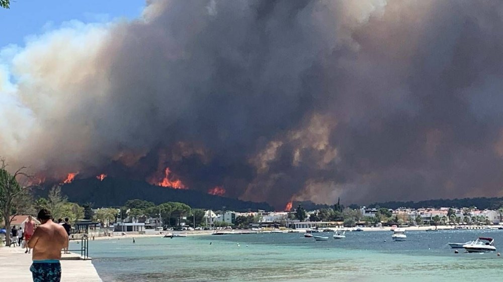 Bolu, Çanakkale, Manisa, Mersin ve Aydın'da orman yangını: Bir köy boşaltıldı - 8