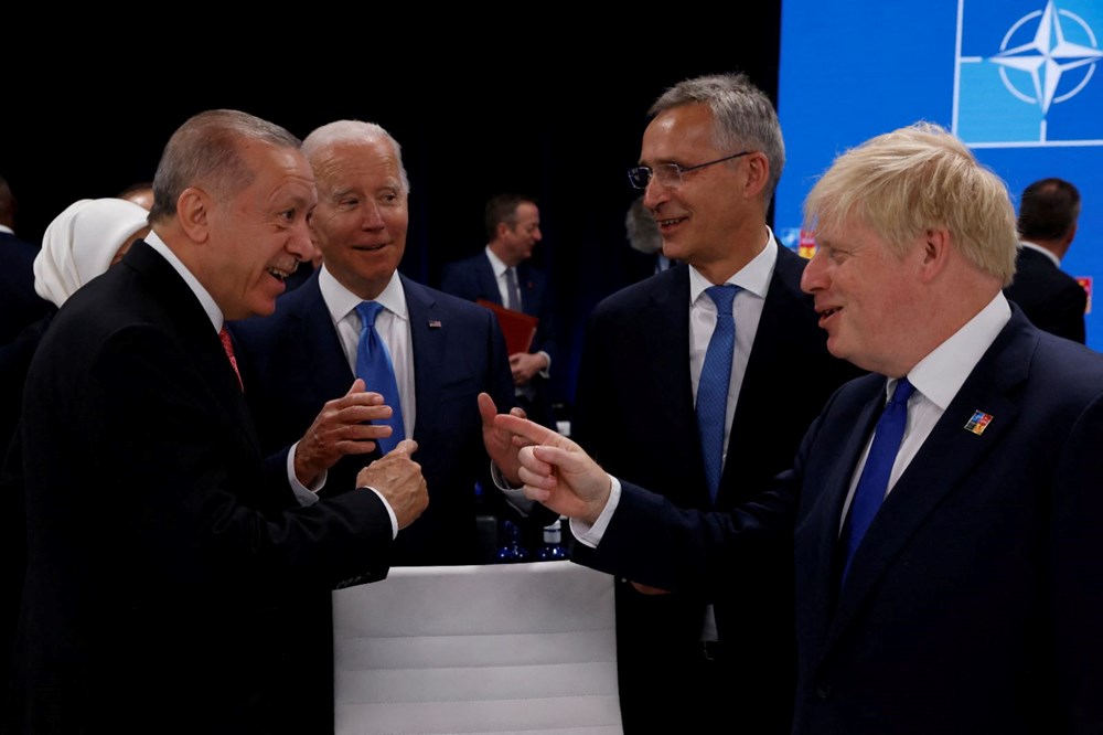 Cumhurbaşkanı Erdoğan NATO Liderler Zirvesi'nde - 8