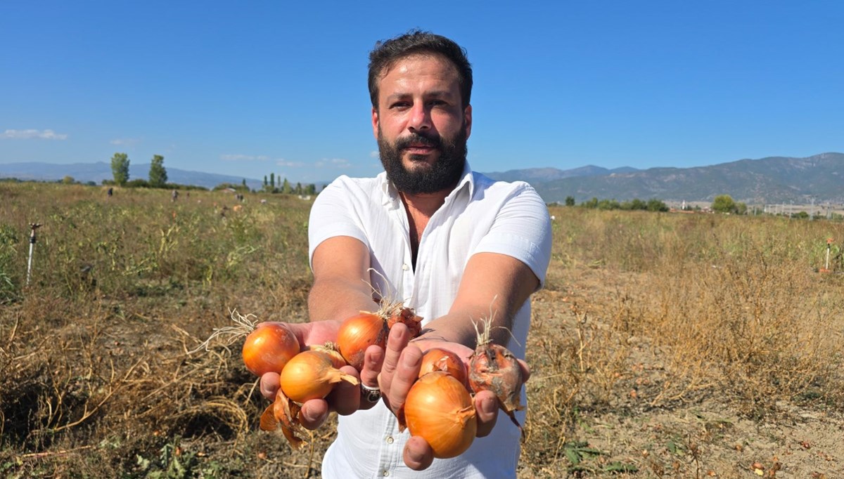 Tokatlı çiftçi 500 ton soğanı ücretsiz dağıttı