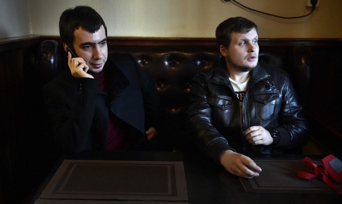 Rus fenomenler Vladimir Kuznetsov (solda) ve Aleksey Stolyarov Rus fenomenler Vladimir Kuznetsov (solda) ve Aleksey Stolyarov